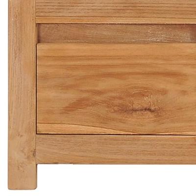 Tv-meubel 115x30x35 cm massief teakhout