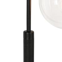 QAZQA Moderne lantaarn zwart met helder glas 104 cm IP44 - Sfera - thumbnail