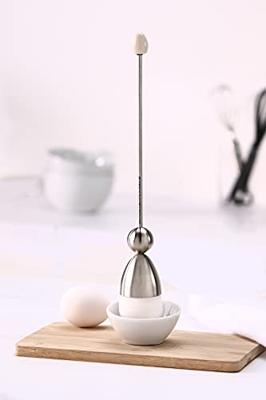 Neem 2 Clack met keramisch ei wit.