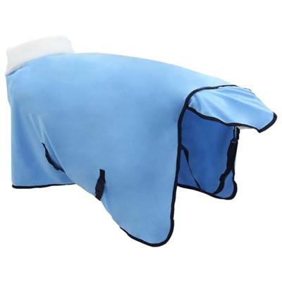 VidaXL Paardendeken volledige aqua 75 cm polar fleece VidaXL Paardendeken volledige aqua 75 cm polar fleece