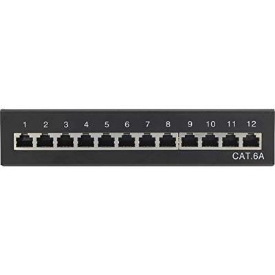 Renkforce 12 poorten Netwerkpatchbox CAT 6A 1 HE Ingericht Renkforce 12 poorten Netwerkpatchbox CAT 6A 1 HE Ingericht
