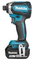 Makita dtd153rtj 18v accu slagschroevendraaier koolborstelloos 5,0ah 170nm - thumbnail
