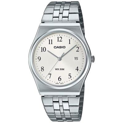 Casio MTP-B145D-7BVEF Zilverkleurig (Ø 35 mm) Heren horloge
