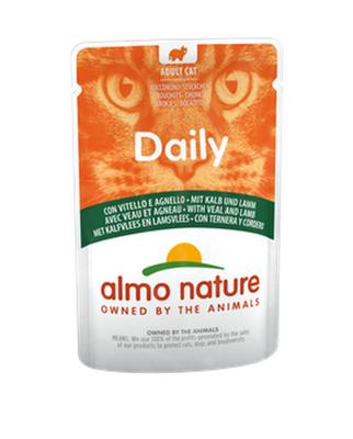 Almo Nature Daily Kalfsvlees en lamsvlees 70 g