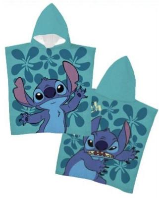 Lilo & Stitch beetje baldadig badponcho sneldrogend 55x110cm