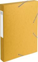 Exacompta Elastobox Cartobox rug van 4 cm, geel, kwaliteit 7/10e - thumbnail