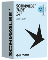 Schwalbe Benelux B.V. Schwalbe binnenband scv10 24" 40/62-507 40mm - thumbnail