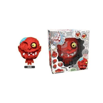 Splats Head Red Zombie 11 Cm Splats Head Red Zombie 11 Cm
