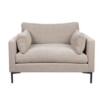 Zuiver Loveseat 'Summer' kleur Latte - thumbnail