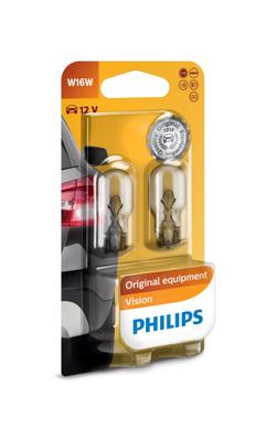 Philips Automotive 12067B2 Signaallamp Vision W16W 16 W 12 V