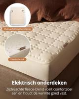 Duux Snooze Bamboo Heated Underblanket 200 x 155 Elektrische deken - thumbnail