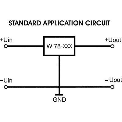 TRU COMPONENTS W78-3V3 Spanningsregelaar - DC/DC-schakelregelaar Verticaal Positief Vast 1 A TRU COMPONENTS W78-3V3 Spanningsregelaar - DC/DC-schakelregelaar Verticaal Positief Vast 1 A
