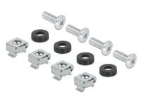 Delock 67031 19 inch Inschuifsysteem voor patchkast 1 HE Zwart - thumbnail