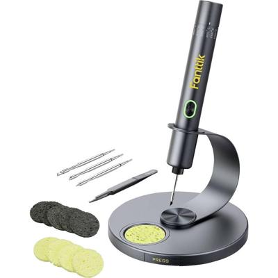 Fanttik Soldeerboutset 3.65 V 12 W Potloodvorm 200 - 450 °C Incl. soldeerpunt