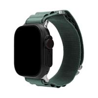 Mobilize Nylon Watch Band - Alpine - Titanium Connector - for Apple 42/44/45/49mm - Green - thumbnail