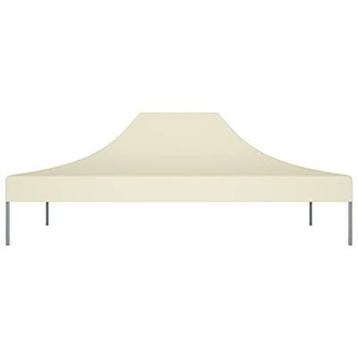 VidaXL Partytentdak 270 g/m² 4,5x3 m crèmekleurig