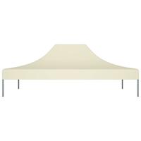 VidaXL Partytentdak 270 g/m² 4,5x3 m crèmekleurig - thumbnail