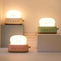 Oplaadbaar nachtlampje Toast geel - thumbnail