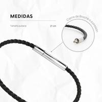 Armband Heren Radiant RH000278 Zwart - thumbnail