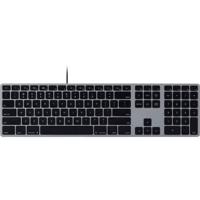 Matias Bedraad Toetsenbord US QWERTY voor MacBook space grey - thumbnail
