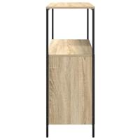 Badkamermeubel met planken 76,5x35x95 cm Sonoma eikenkleurig - thumbnail