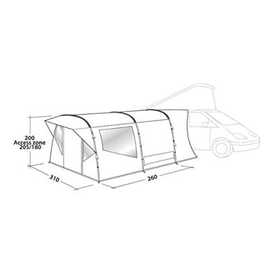 Easy Camp Wimberly Auto- en Bustent Easy Camp Wimberly Auto- en Bustent