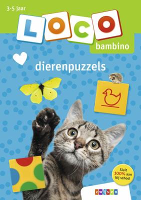 Loco Bambino Oefenboekje Dierenpuzzels