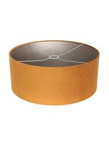 Steinhauer Hanglamp Sparkled light 8158zw zwart gouden kap - thumbnail