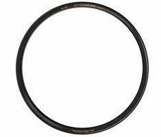 B+W beschermfilter, Clear Filter (30,5 mm, MRC Nano, XS-Pro, 16x coating, slim, Premium), zwart, transparant., 58 mm