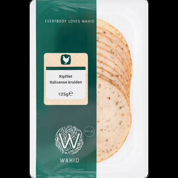 Wahid Kipfilet Italiaanse Kruiden 125 g bij Jumbo Wahid Kipfilet Italiaanse Kruiden 125 g bij Jumbo