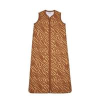 Meyco baby slaapzak zomer zebra camel - thumbnail