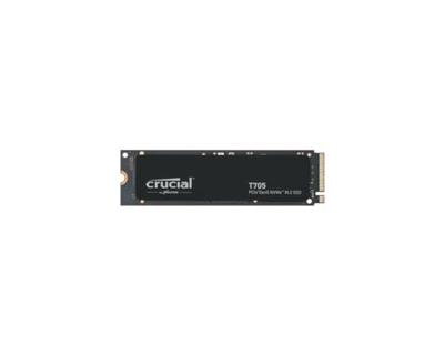 Interne Gaming SSD - CRUCIAAL - T705 SSD 1TB PCIe Gen5 NVMe M.2 (2024) - PCIe 3.0 en 4.0 achterwaartse compatibiliteit - CT1000T705SSD3