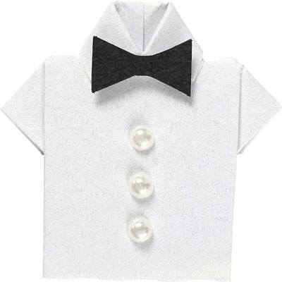 Creativ Company Stickers, overhemd, afm 33x35 mm, wit, 6 stuk/ 1 doos Creativ Company Stickers, overhemd, afm 33x35 mm, wit, 6 stuk/ 1 doos