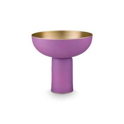 Pip Studio Serveerschaal - Metaal - 23 x 24 cm - Lila Pip Studio Serveerschaal - Metaal - 23 x 24 cm - Lila