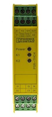 Phoenix Contact PSR-SCP- 24UC/THC4/2X1/1X2 Veiligheidsrelais Voedingsspanning (num): 24 V/DC, 24 V/AC 2x NO, 1x NC (b x h x d) 22.5 x 99 x 114.5 mm 1 stuk(s) Phoenix Contact PSR-SCP- 24UC/THC4/2X1/1X2 Veiligheidsrelais Voedingsspanning (num): 24 V/DC, 24 V/AC 2x NO, 1x NC (b x h x d) 22.5 x 99 x 114.5 mm 1 stuk(s)