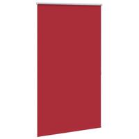 VidaXL Rolgordijn verduisterend 124,4 x 175 cm stofbreedte 120 cm rood - thumbnail