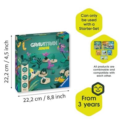 Ravensburger Gravitrax junior uitbreidingsset jungle - thumbnail