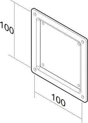 Neomounts VESA-adapter Geschikt voor serie: Universeel Zwart Neomounts VESA-adapter Geschikt voor serie: Universeel Zwart