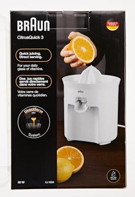 Braun CJ3050 Citruspers Wit - thumbnail