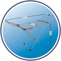 Vileda Aluminium 100 droogautomaat - thumbnail