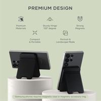 Satechi OntheGo magnetische Qi2 Powerbank met Stand (5.000mAh/20W) - Black - thumbnail