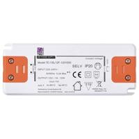 TRU COMPONENTS TC-YSL12F-1201000 LED-transformator Constante spanning 12 W 1.0 A 12 V/DC Geschikt voor meubels, Overspanning, Montage op ontvlambare - thumbnail