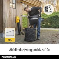 Elektrische bladblazer - POWER PLUS - POWEG4030 - 3300 W - Maximale luchtsnelheid van 250 km/u - thumbnail