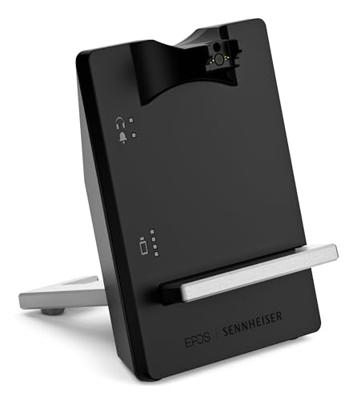 EPOS neu On Ear headset Telefoon DECT Stereo Zwart Noise Cancelling Microfoon uitschakelbaar (mute)