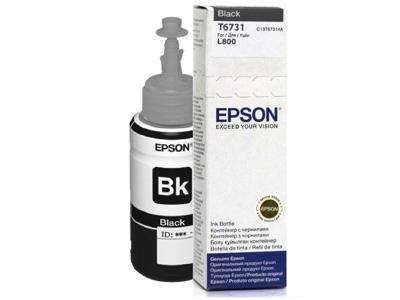 T6731 - 70 ml - zwart - origineel - inktvulling - voor Epson L1800, L800, L805, L810, L850 T6731 - 70 ml - zwart - origineel - inktvulling - voor Epson L1800, L800, L805, L810, L850