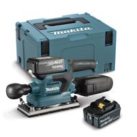 Makita DBO380RTJ | Accu Vlakschuurmachine | 18V | Li-Ion | 2 x 5,0 Ah accu + snellader | In Mbox - DBO380RTJ - thumbnail