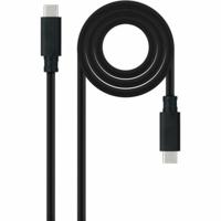 Nanocable 1.1GEN2 USB-kabel 1,5 m 3.1GEN2 5A USB-C/M - thumbnail