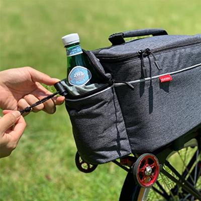 Klickfix Enkele Fietstas Achter Rackpack Light UniKlip Grijs - 414261 Klickfix Enkele Fietstas Achter Rackpack Light UniKlip Grijs - 414261