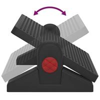 Voetensteun 50x30,5x17 cm zwart - thumbnail