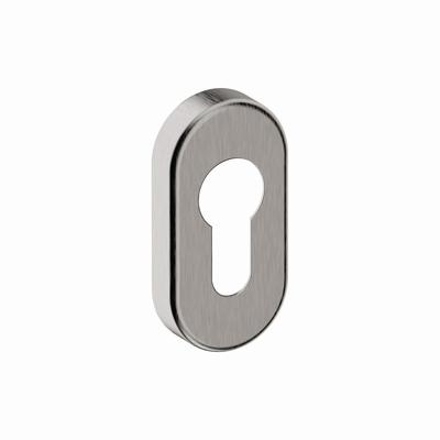 Hardbrass Cilinderrozet Shuffle ovaal - RVS Hardbrass Cilinderrozet Shuffle ovaal - RVS